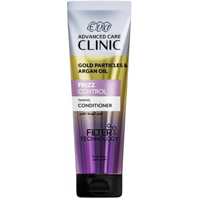 EVA ADVANCED CARE CLINIC GOLD PARTICLES & ARGAN OIL FRIZZ CONTROL TAMING CONDITIONER 230 ML